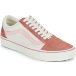 Pinke Vans Old Skool Low Sneaker aus Leder für Damen Größe 37 