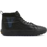 Schwarze Skater Vans Sk8-Hi MTE High Top Sneaker & Sneaker Boots aus Leder für Herren Größe 42,5 für den für den Winter 