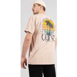 Reduzierte Pinke Vintage Vans T-Shirts aus Baumwolle für Herren Größe S 