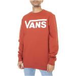 Reduzierte Rote Unifarbene Vans Herrensweatshirts aus Baumwolle Größe L für den für den Frühling 