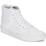 Reduzierte Weiße Vans Sk8-Hi High Top Sneaker & Sneaker Boots aus Textil für Damen Größe 39 