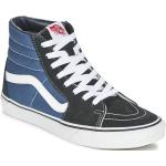 Blaue Vans Sk8-Hi High Top Sneaker & Sneaker Boots aus Leder für Damen Größe 37 