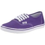 VANS U AUTHENTIC LO PRO VF7BZ1N, Unisex - Erwachsene Sneaker, violett, (Purple/White ), EU 35 (US 4 ) (UK 3 )