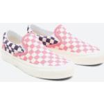 Pinke Vans Classic Slip-On Slip-on Sneaker ohne Verschluss für Kinder 