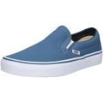 Marineblaue Vans Classic Slip-On Slip-on Sneaker aus Stoff für Herren Größe 40 