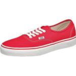 Vans Unisex Ua Authentic Red Lifestyle Shoes - Red / 41 EU