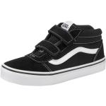 Reduzierte Schwarze Skater Vans Ward High Top Sneaker & Sneaker Boots mit Klettverschluss aus Leder wasserabweisend für Kinder 