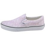 Pinke Vans Classic Slip-On Slip-on Sneaker ohne Verschluss für Damen 