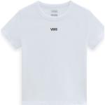 Weiße Langärmelige Vans T-Shirts aus Baumwolle für Damen Größe M 