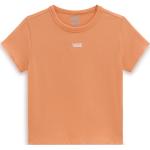Orange Langärmelige Vans T-Shirts aus Baumwolle für Damen Größe S 