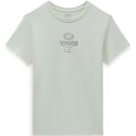 Graue Langärmelige Vans T-Shirts aus Baumwolle für Damen Größe M 