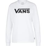 Reduzierte Weiße Langärmelige Vans Flying V Outdoor-Hemden aus Baumwolle für Damen Größe M 