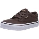 Vans Y WINSTON (LEATHER) COCO/, Unisex-Kinder Sneakers, Braun (Leather) coco/ ETO), 28 EU (11 UK) (11.5 US)