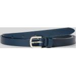 Marineblaue Vanzetti Ledergürtel aus Leder für Damen Länge 90 