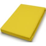 Gelbe Vario Spannbettlaken & Spannbetttücher aus Jersey trocknergeeignet 150x200 