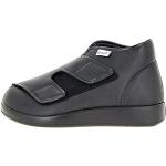 Schwarze Varomed Orthopädische Schuhe mit Klettverschluss in Breitweite leicht für Damen Größe 38 