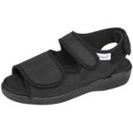 Schwarze Varomed Orthopädische Schuhe mit Klettverschluss in Normalweite aus Textil für Kinder Größe 38 