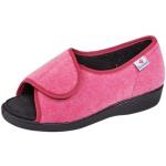 Reduzierte Pinke Varomed Orthopädische Schuhe mit Klettverschluss in Normalweite aus Textil für Damen Größe 39 