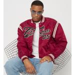 Reduzierte Rote Sportliche Fubu College-Jacken & Baseball-Jacken aus Satin für Herren Größe S 