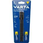 VARTA Aluminium Light F20 Pro LED-Taschenlampe schwarz.