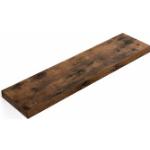 Braune Rustikale Vasagle Holzregale aus Holz Breite 50-100cm, Höhe 0-50cm, Tiefe 0-50cm 