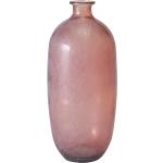 Pinke 19 cm Boltze Runde Vasen & Blumenvasen aus Glas 