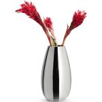 Silberne 30 cm Runde Vasen & Blumenvasen 30 cm Polierte aus Aluminium 