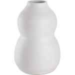 Weiße 30 cm Butlers Runde Vasen & Blumenvasen 20 cm aus Stein 