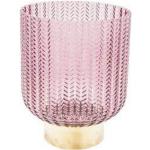 Rosa Retro KARE DESIGN Jugendstil Vasen aus Glas 