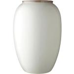 Cremefarbene 20 cm Bitz Organische Vasen & Blumenvasen 20 cm aus Keramik 