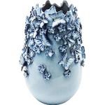 Hellblaue Moderne 35 cm KARE DESIGN Vasen & Blumenvasen 35 cm aus Keramik 