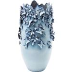 Hellblaue Moderne 50 cm KARE DESIGN Vasen & Blumenvasen 50 cm aus Keramik 