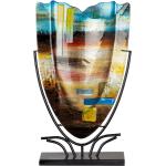 Reduzierte Bunte 50 cm Gilde Vasen & Blumenvasen 13 cm aus Glas 