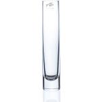 Vase Glas Blumenvase Röhre schmal Glasvase -Solifleur-rund klar Ø 5 cm H 25 cm 4005632977719 (439154)