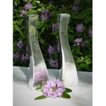 Silberne Zeitgenössische 60 cm Rechteckige Bodenvasen & Vasen für Pampasgras aus Aluminium 