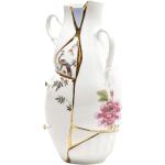 Goldene Asiatische 32 cm Seletti Vasen & Blumenvasen 32 cm aus Keramik 