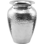 Silberne 16 cm Butlers Oriental Lounge Runde Vasen & Blumenvasen 