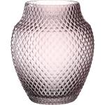 Violette 23 cm LEONARDO Runde Vasen & Blumenvasen aus Glas 