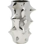 Silberne 30 cm KARE DESIGN Vasen & Blumenvasen 30 cm 