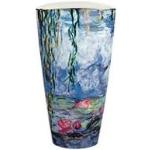 Blaue 28 cm Goebel Vasen & Blumenvasen aus Weide 