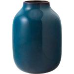 Reduzierte Blaue Moderne Villeroy & Boch Lave Vasen & Blumenvasen aus Steingut 