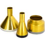 Goldene Moderne Kayoom Vasensets glänzend 3-teilig 