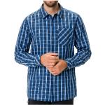 Blaue Vaude Albsteig Nachhaltige Outdoor-Hemden für Herren Größe S 