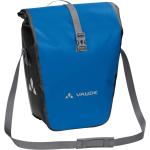 Aquablaue Vaude Aqua Back Nachhaltige Gepäckträgertaschen 48l aus LKW-Plane mit Rollverschluss 