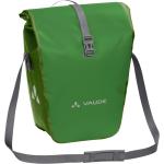 Grüne Vaude Aqua Back Nachhaltige Gepäckträgertaschen 24l aus LKW-Plane mit Rollverschluss 