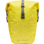 Gelbe Vaude Aqua Back Nachhaltige Gepäckträgertaschen aus LKW-Plane mit Rollverschluss 