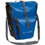 Aquablaue Vaude Aqua Back Plus Nachhaltige Gepäckträgertaschen 25l aus LKW-Plane mit Rollverschluss 