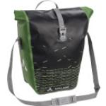 Schwarze Vaude Aqua Back Nachhaltige Gepäckträgertaschen aus LKW-Plane mit Rollverschluss 