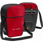 Rote Vaude Aqua Back Nachhaltige Gepäckträgertaschen 24l aus Kunstfaser 