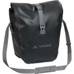 Schwarze Vaude Aqua Front Nachhaltige Fahrradtaschen wasserdicht 28l aus Kunstfaser mit Rollverschluss für Herren 